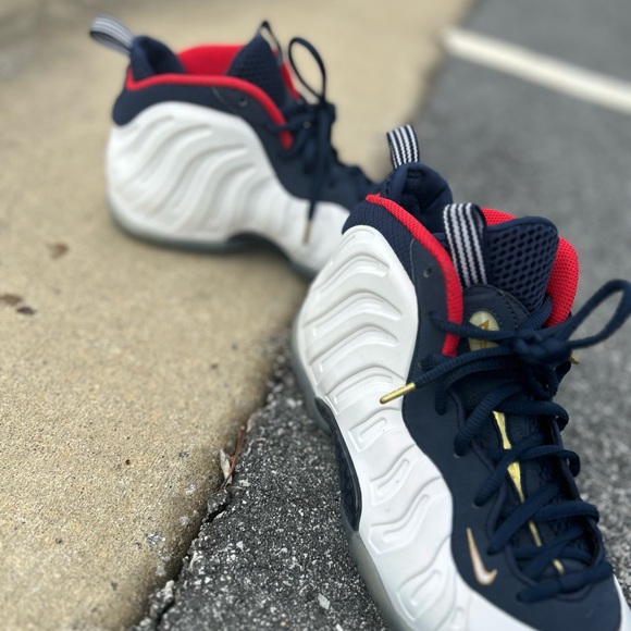 Nike Air Foamposite One Olympic(Boys 7) - Picture 14 of 14